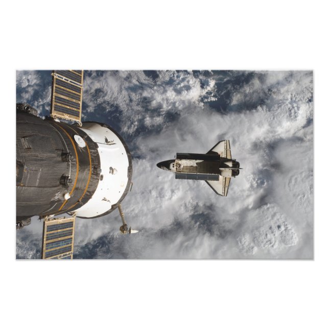Space Shuttle Atlantis 2 Fotodruck (Vorne)