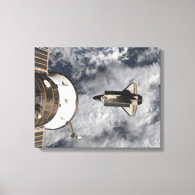 Space Shuttle Atlantis 2 Leinwanddruck (Vorderseite)