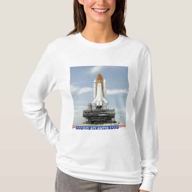 Space Shuttle Atlantis 2 T-Shirt (Vorderseite)