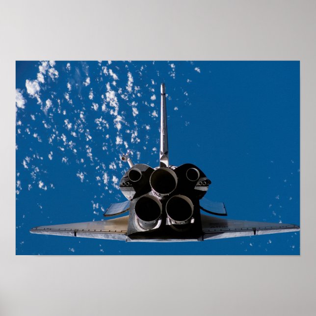 Space Shuttle Atlantis 3 Poster (Vorne)