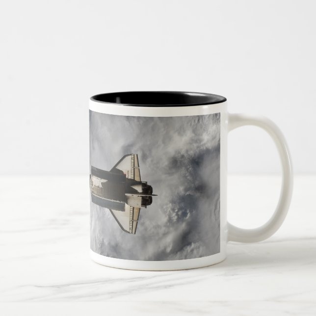 Space Shuttle Atlantis 3 Zweifarbige Tasse (Rechts)