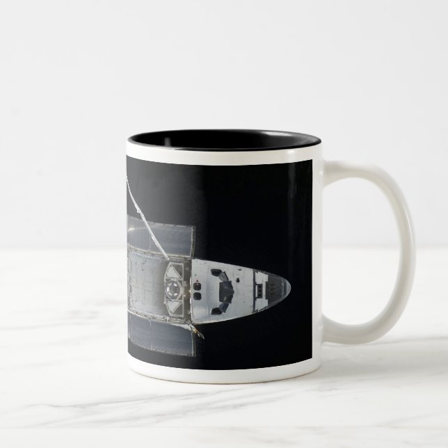 Space Shuttle Atlantis 4 Zweifarbige Tasse (Rechts)
