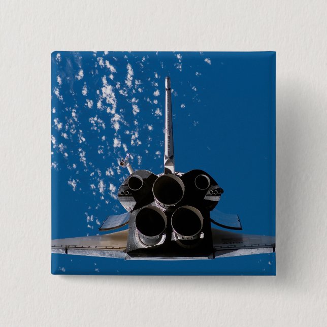 Space Shuttle Atlantis Button (Vorderseite)