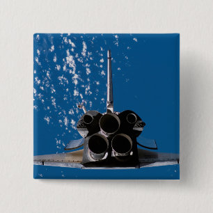 Space Shuttle Atlantis Button