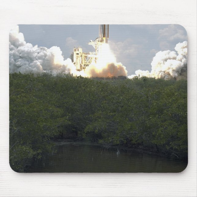 Space Shuttle Atlantis hebt 13 Mousepad (Vorne)