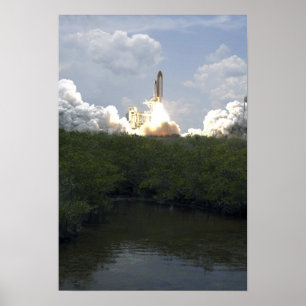 Space Shuttle Atlantis hebt 14 Poster