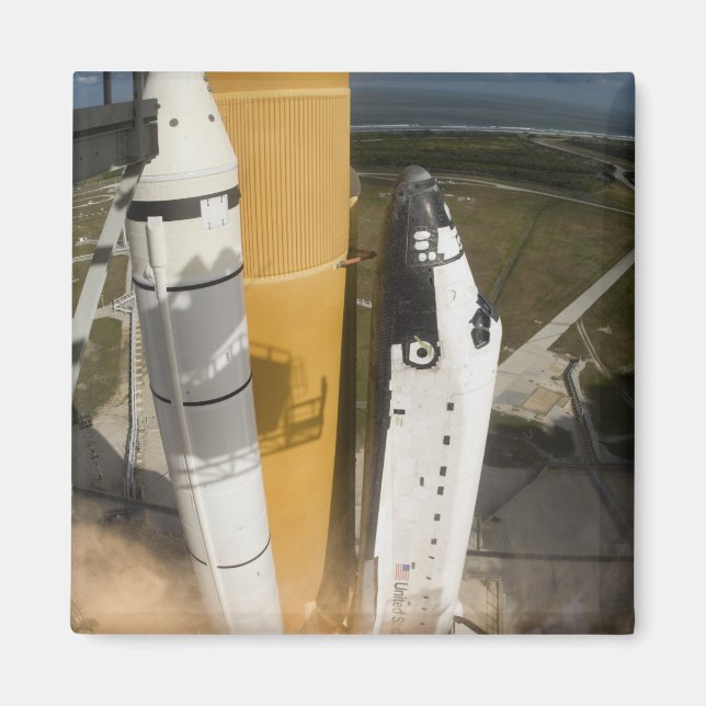 Space Shuttle Atlantis hebt 17 Magnet (Vorne)