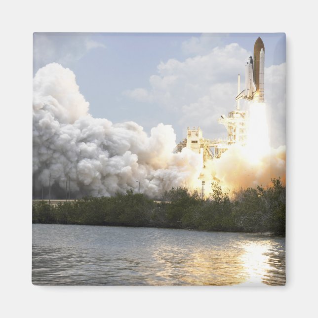 Space Shuttle Atlantis hebt 22 Magnet (Vorne)