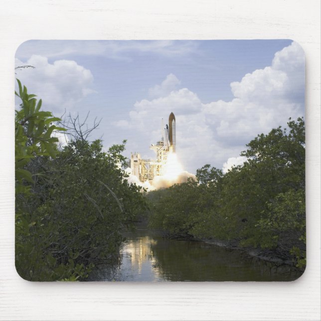 Space Shuttle Atlantis hebt 25 Mousepad (Vorne)