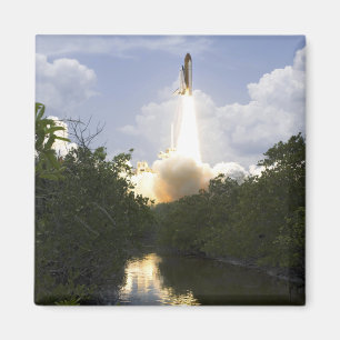 Space Shuttle Atlantis hebt 26 Magnet