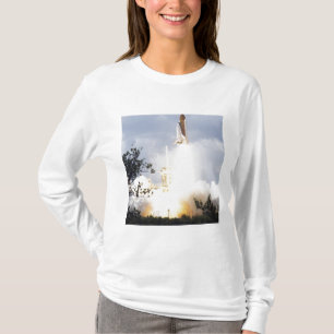 Space Shuttle Atlantis hebt 4 T-Shirt
