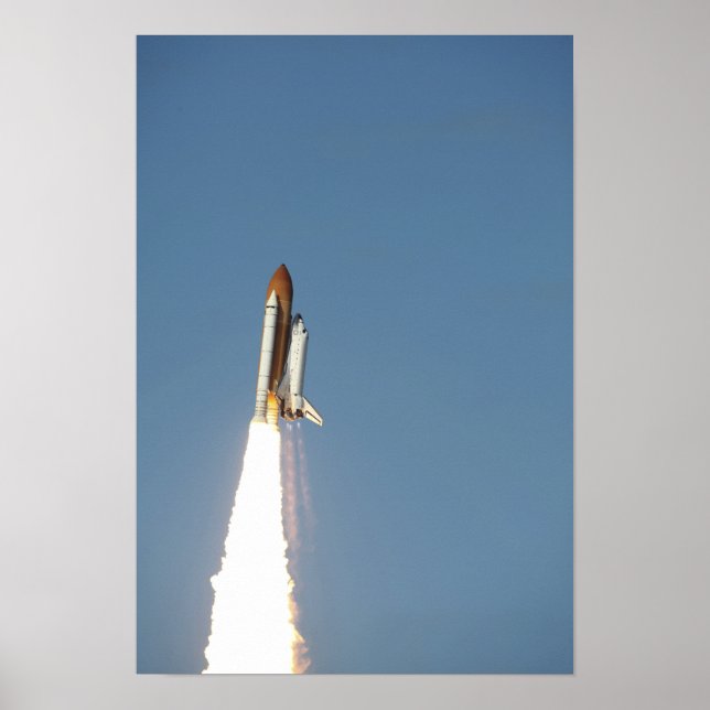 Space Shuttle Atlantis hebt 5 Poster (Vorne)
