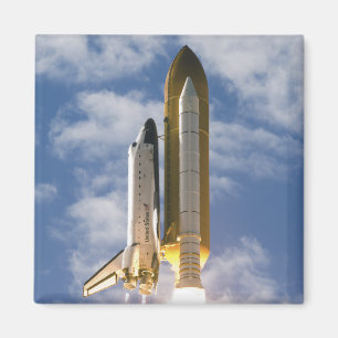 Space Shuttle Atlantis hebt 6 Magnet