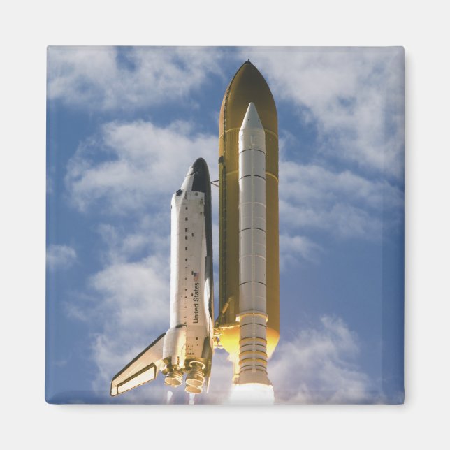 Space Shuttle Atlantis hebt 6 Magnet (Vorne)