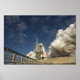 Space Shuttle Atlantis hebt 6 Poster