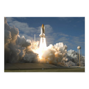 Space Shuttle Atlantis hebt 8 Fotodruck