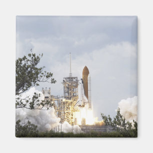Space Shuttle Atlantis hebt ab 5 Magnet