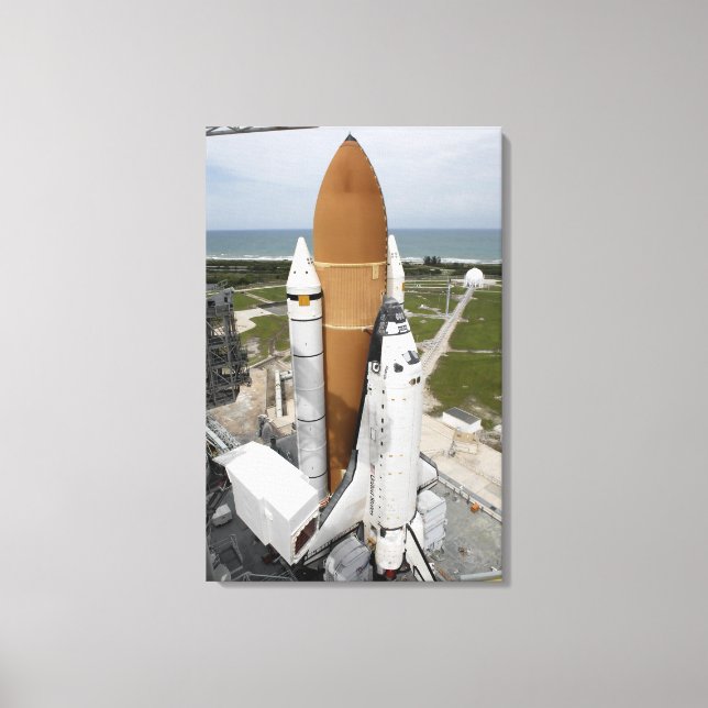 Space Shuttle Atlantis Leinwanddruck (Vorderseite)