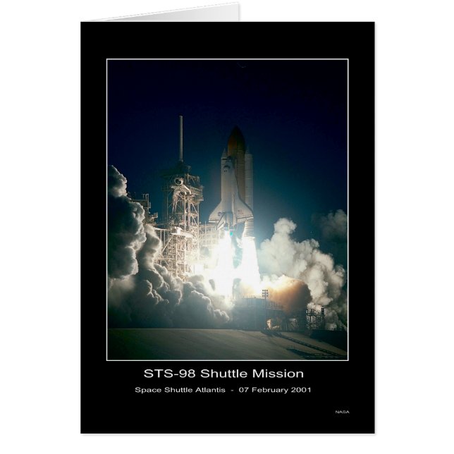 Space Shuttle Atlantis Lift-off - 7. Februar 2001 (Vorne)