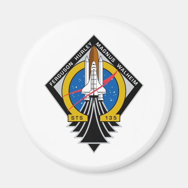 Space Shuttle Atlantis Magnet (Vorne)