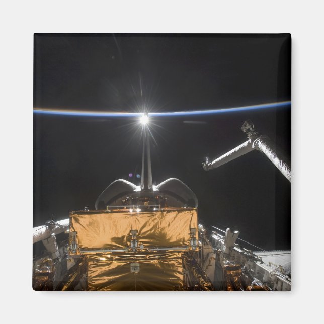 Space Shuttle Atlantis Nutzlastschacht Magnet (Vorne)