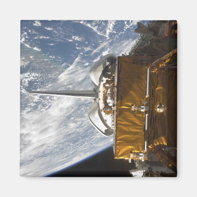 Space Shuttle Atlantis Nutzlastschacht rückgängig  Magnet (Vorne)