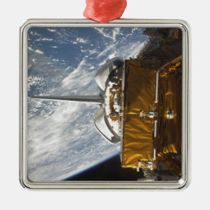Space Shuttle Atlantis Nutzlastschacht rückgängig  Ornament Aus Metall