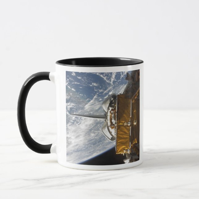 Space Shuttle Atlantis Nutzlastschacht rückgängig  Tasse (Links)