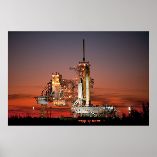 Space Shuttle Atlantis Poster (Vorne)