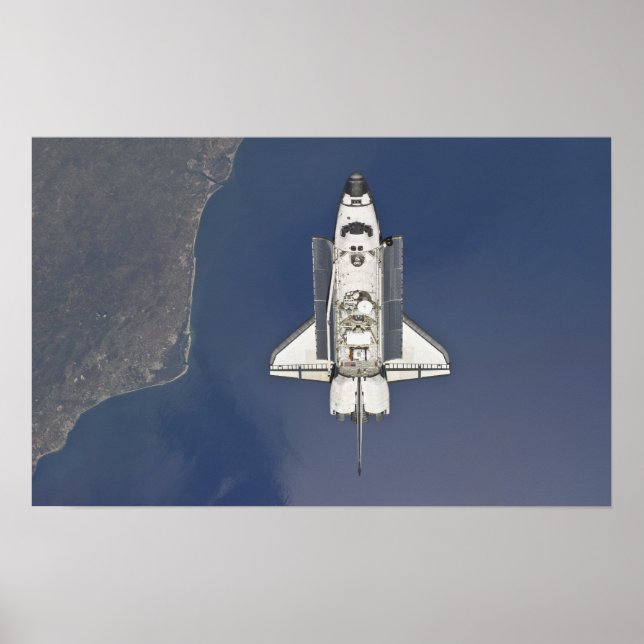 Space Shuttle Atlantis Poster (Vorne)