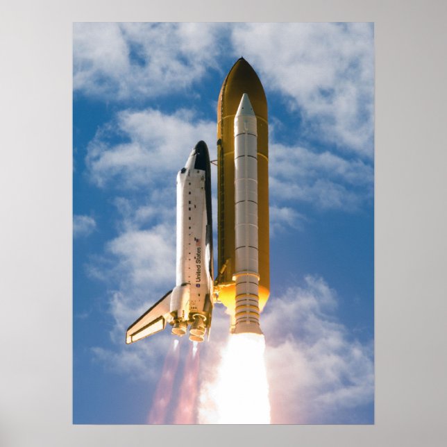 Space Shuttle Atlantis Poster (Vorne)