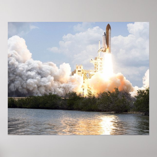Space Shuttle Atlantis Poster (Vorne)