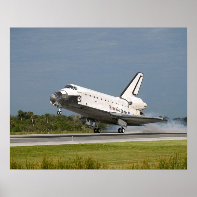 Space Shuttle Atlantis Poster (Vorne)