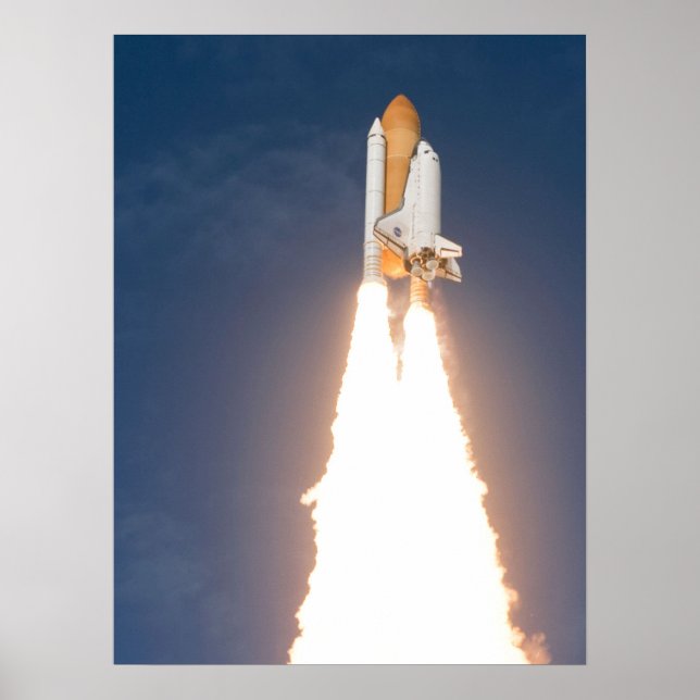 Space Shuttle Atlantis Poster (Vorne)