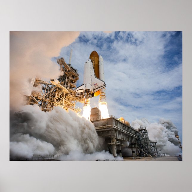 Space Shuttle Atlantis Poster (Vorne)