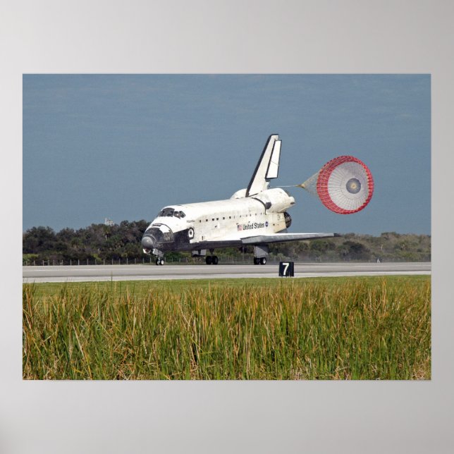 Space Shuttle Atlantis Poster (Vorne)