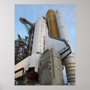 Space Shuttle Atlantis Poster