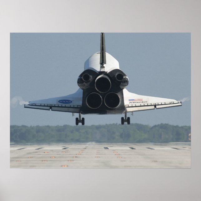 Space Shuttle Atlantis Poster (Vorne)