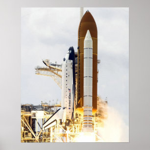 Space Shuttle Atlantis Poster