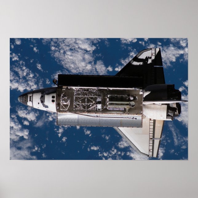 Space Shuttle Atlantis Poster (Vorne)