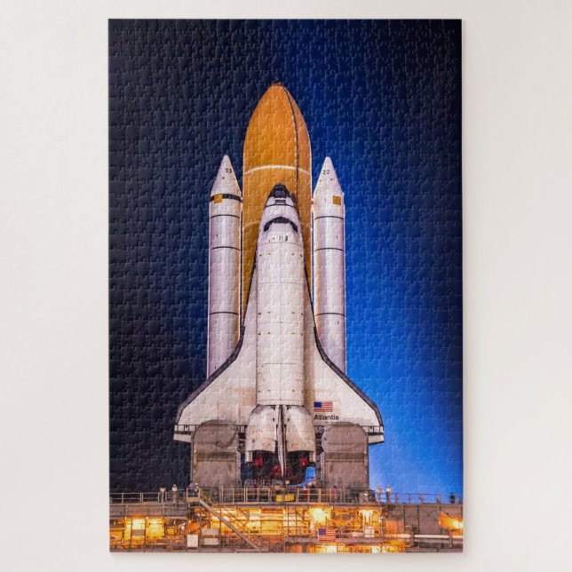 Space Shuttle Atlantis Puzzle (Vertikal)