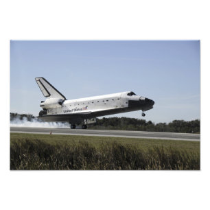 Space Shuttle Atlantis Touchs ab 5 Fotodruck