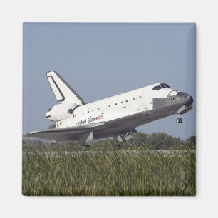 Space Shuttle Atlantis Touchs auf der Start-und La Magnet