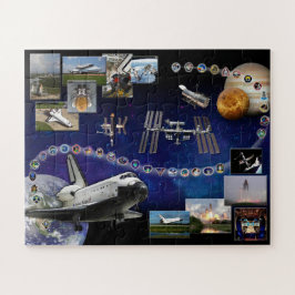 Space Shuttle Atlantis Tribute Jigsaw Puzzle