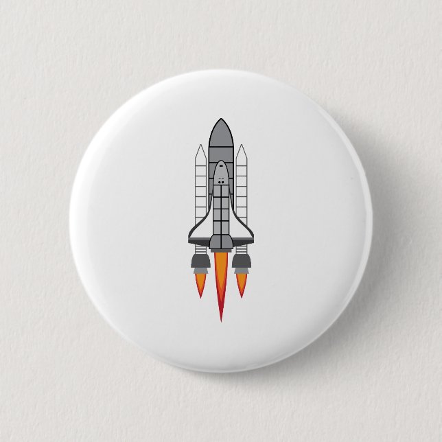 Space Shuttle Button (Vorderseite)