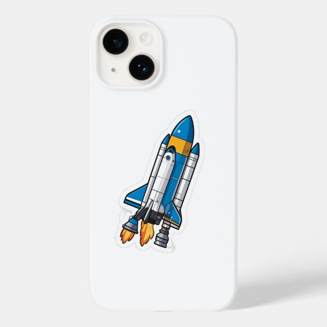Space Shuttle Case-Mate iPhone Hülle (Rückseite)