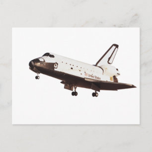 Space Shuttle Challenger Postkarte