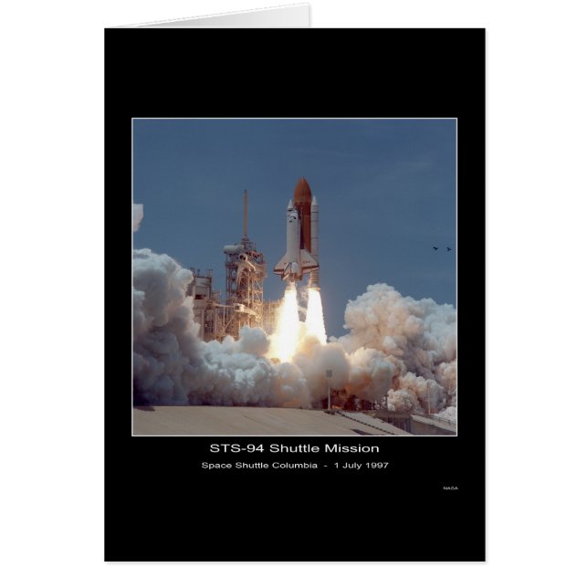 Space Shuttle Columbia Lift-off - 1. Juli 1997 (Vorne)
