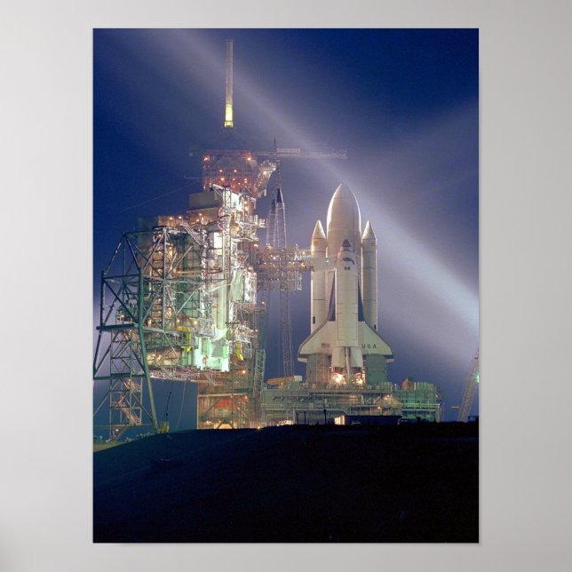 Space Shuttle Columbia Poster (Vorne)