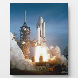 Space Shuttle Columbia - Start Fotoplatte